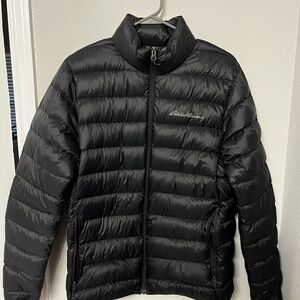 Eddie Bauer Men's Black Puffer Jacket
